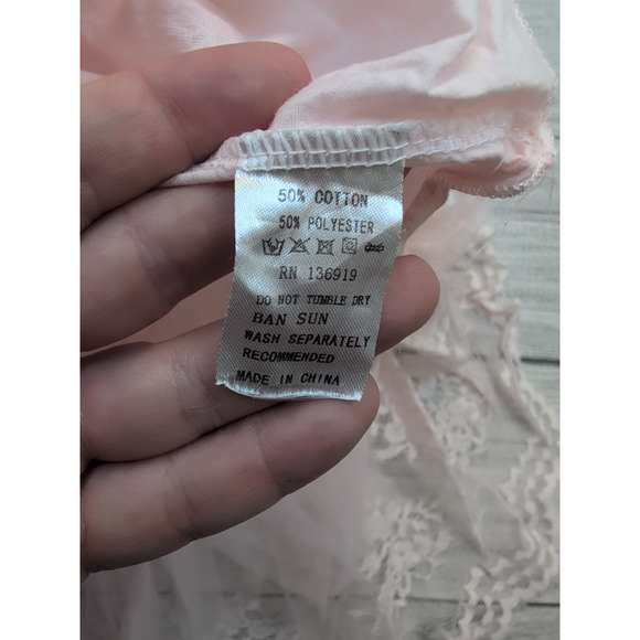 10 Trish Scully Lace Overlay Dress - Picture 7 of 7